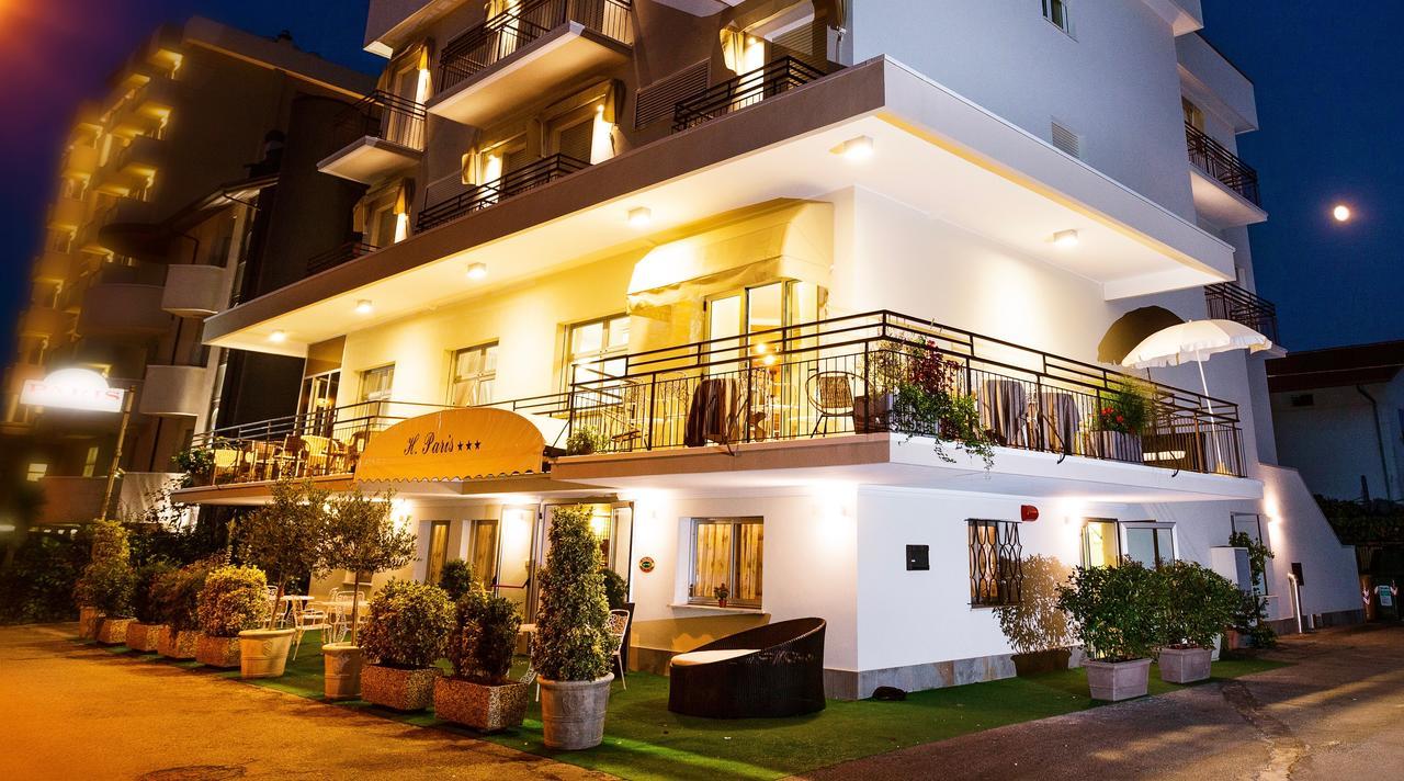 Hotel Paris Римини Екстериор снимка